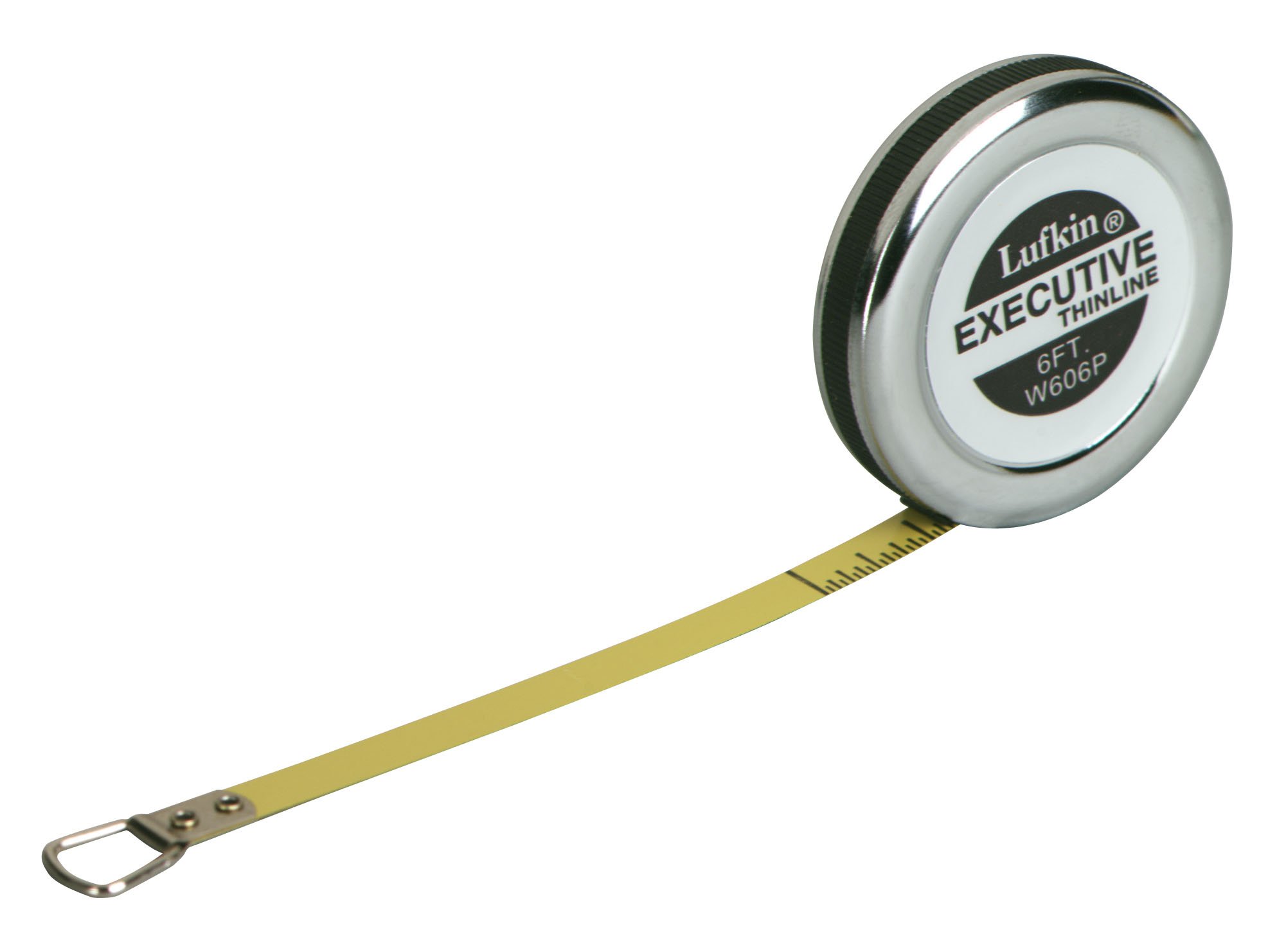 Crescent Lufkin 1/4" x 6' Executive® Diameter Pocket Tape Measure | W606P