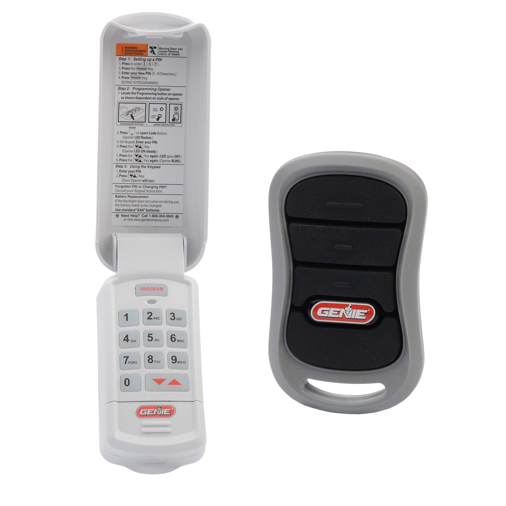 GENIE 38325R Combo Pack Keypad/Remote