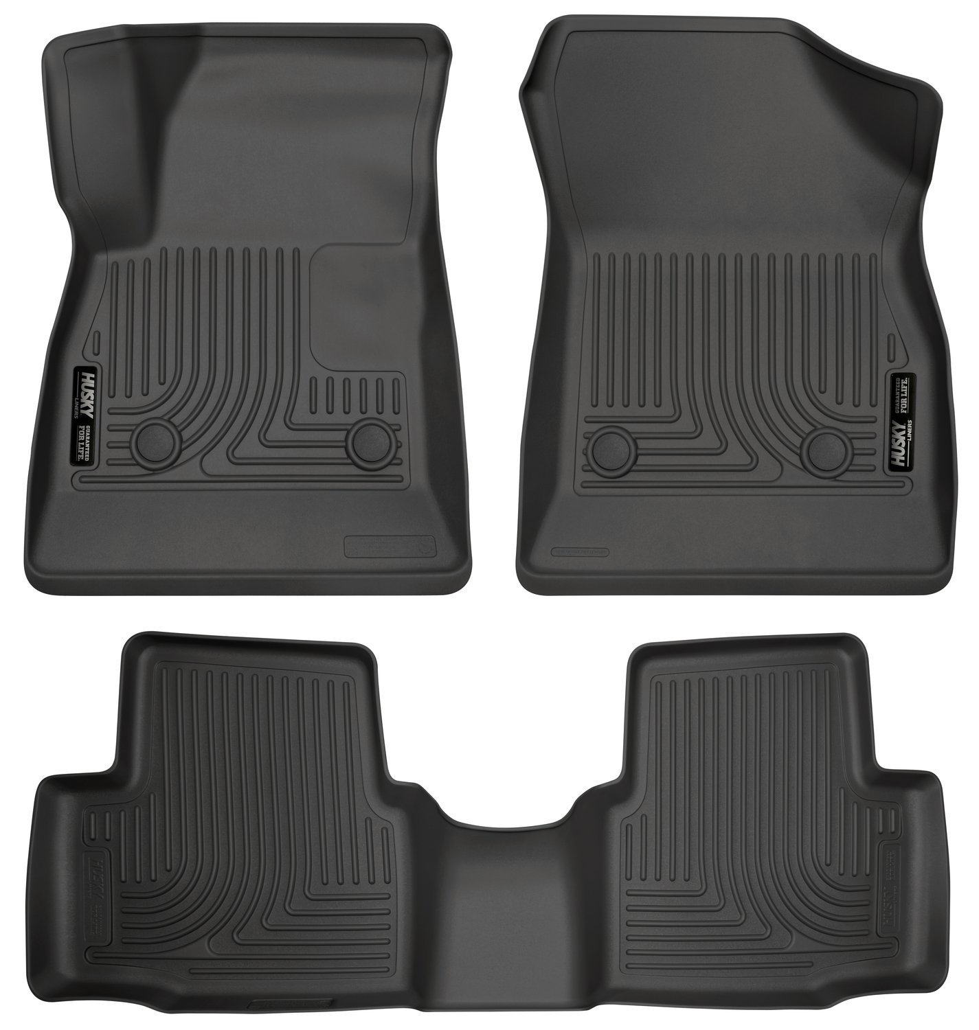 Husky 99161 Front/2nd Seat Floor Liners For 16-19 Cruze