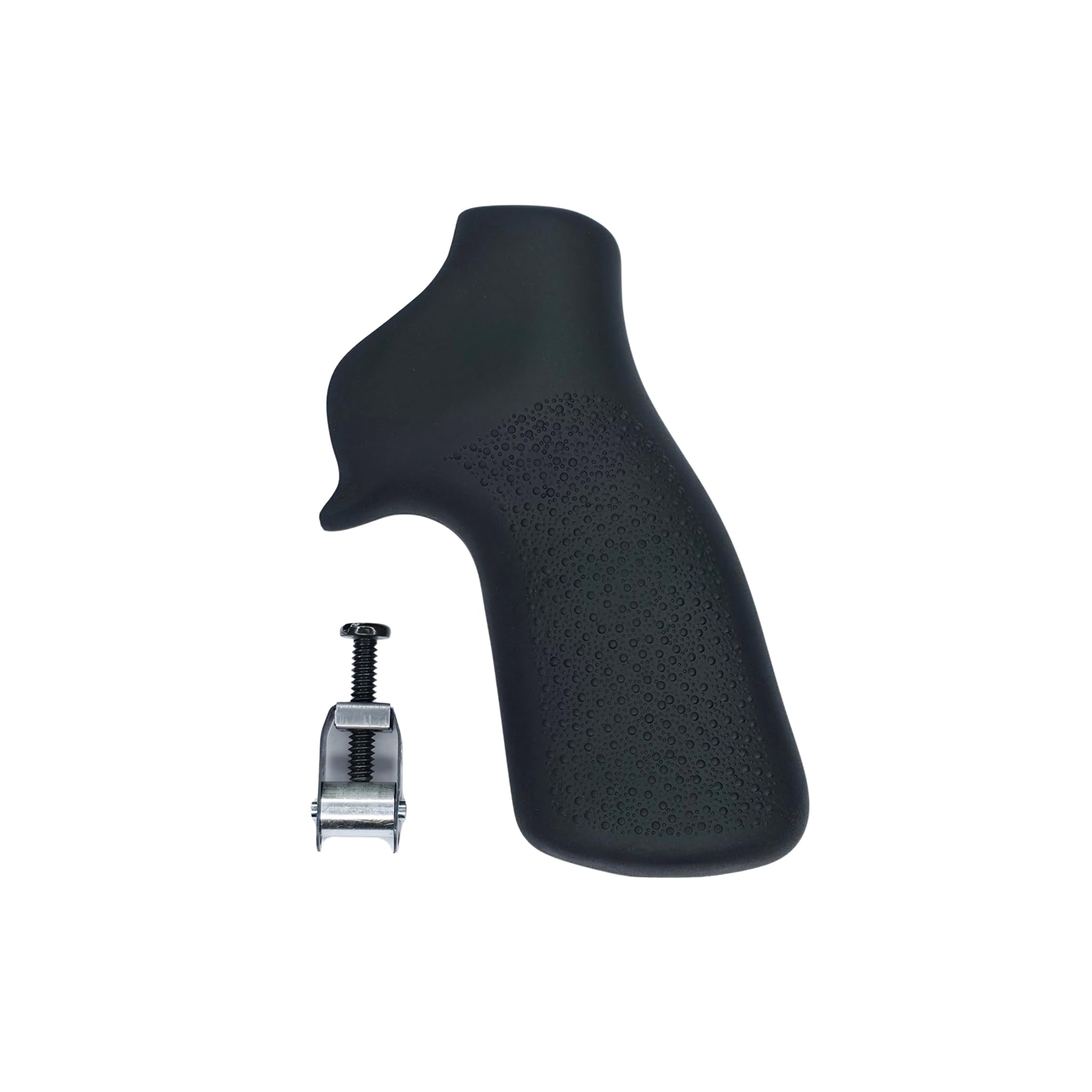 Hogue 80010 Ruger Gp100 Super Redhawk No Finger Groove Rubber Grip