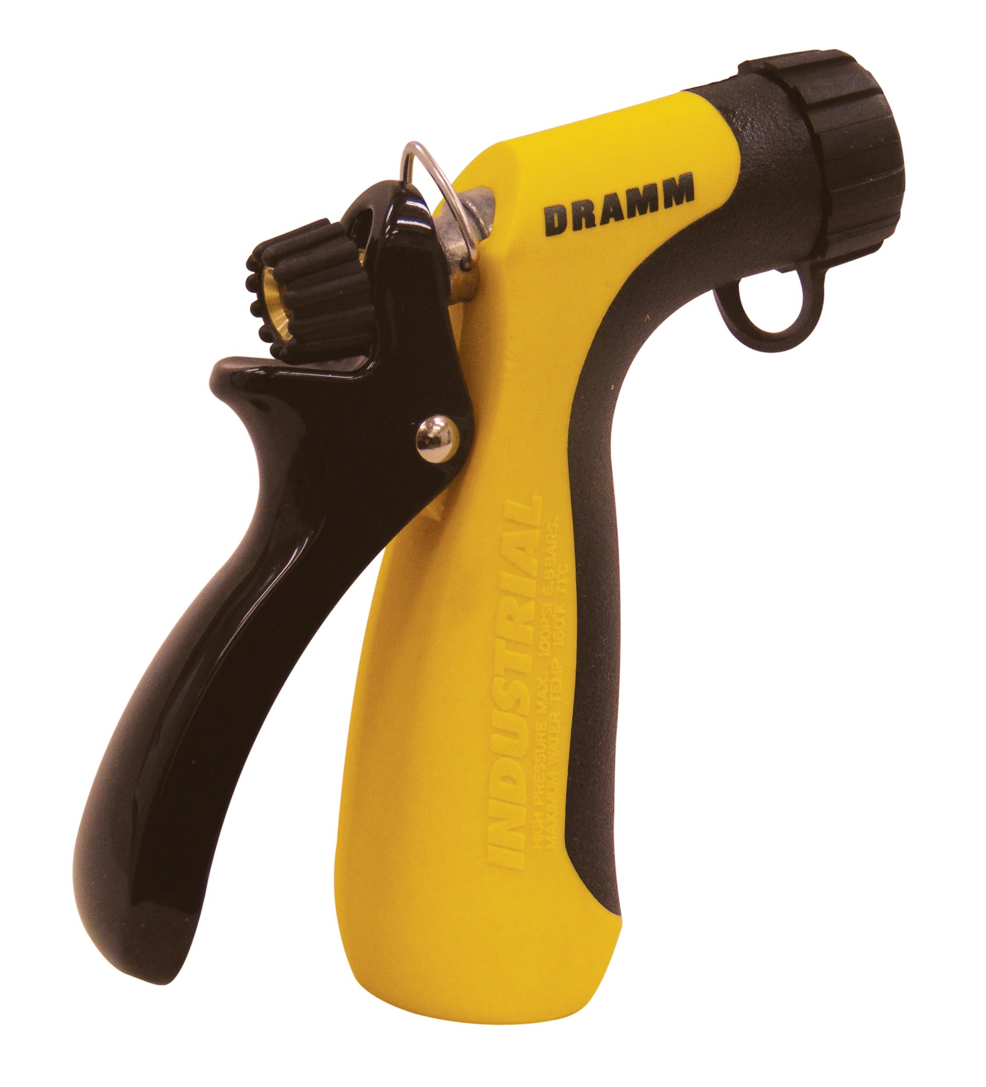 Dramm 12743 Industrial Hot Water Pistol, Brass, No Size, Yellow