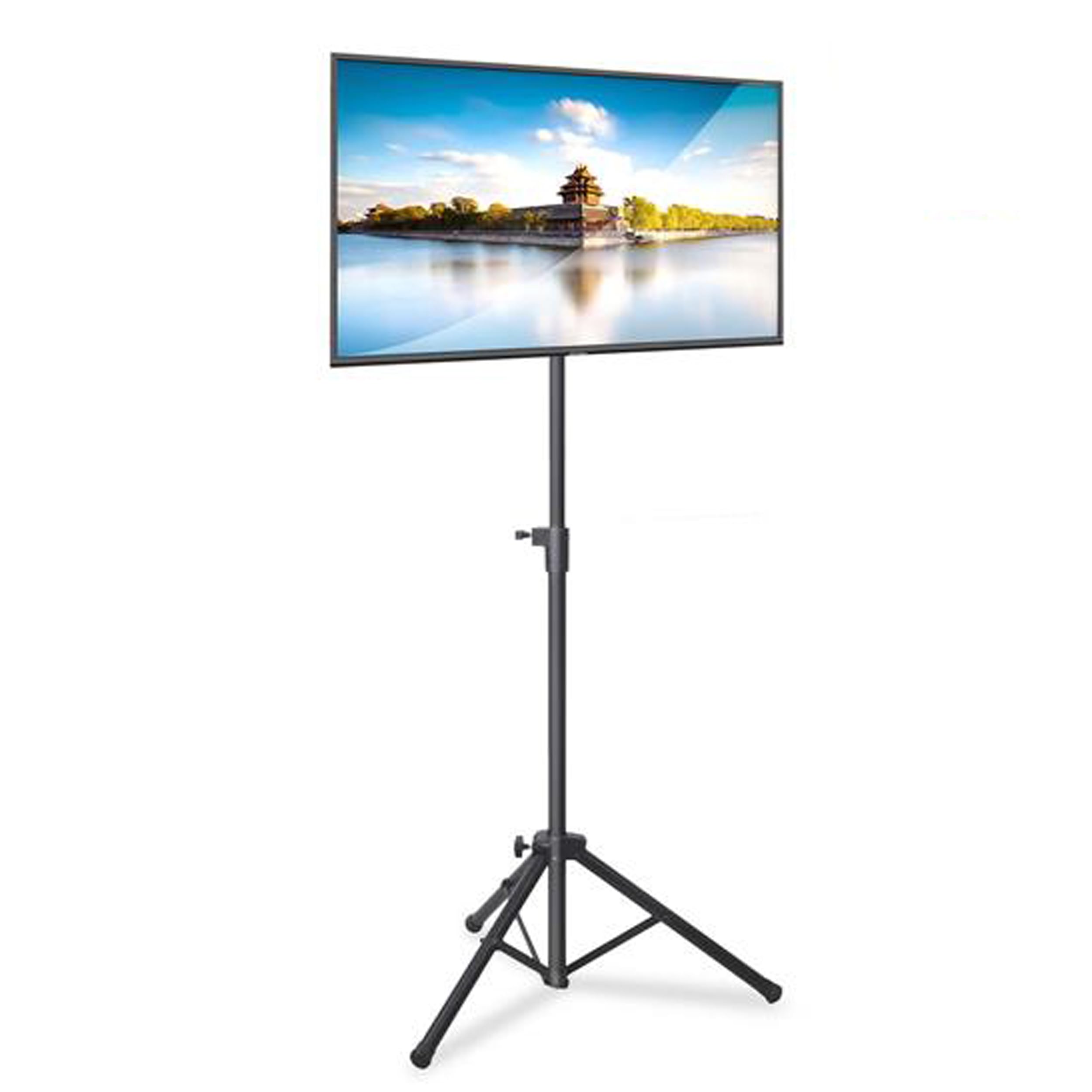 Pyle PTVSTNDPT3215 Portable Tripod LCD Flat Panel TV Stand (For TVs up to 32")