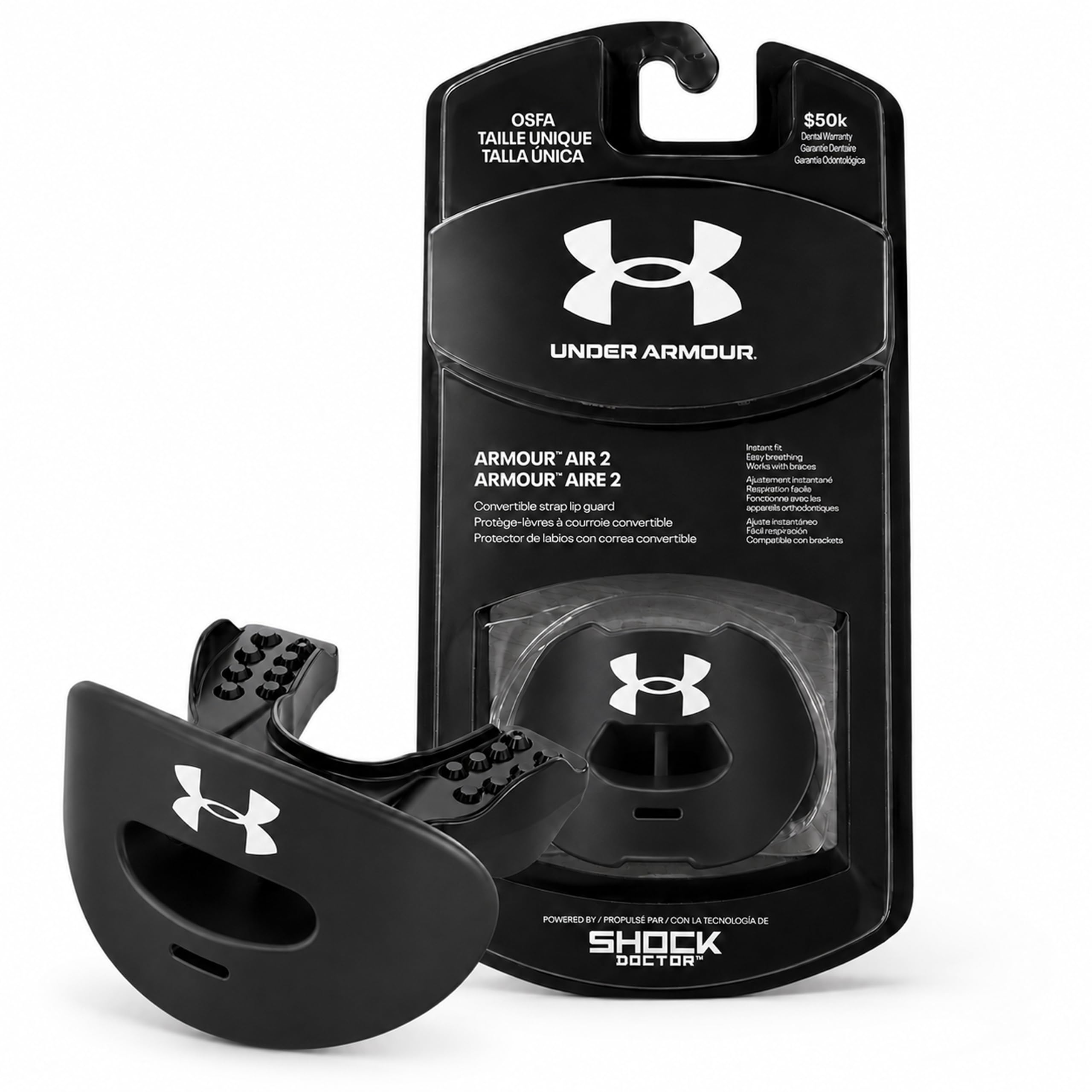 Under Armour Armour Air Lip Guard Black One Size