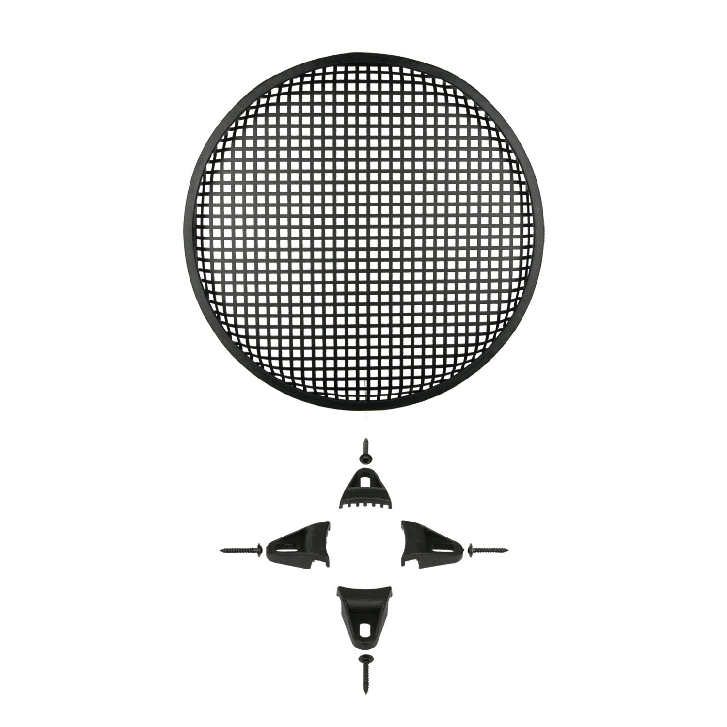 Metra 859010 10" Subwoofer  Waffle Grille w/ Hardware