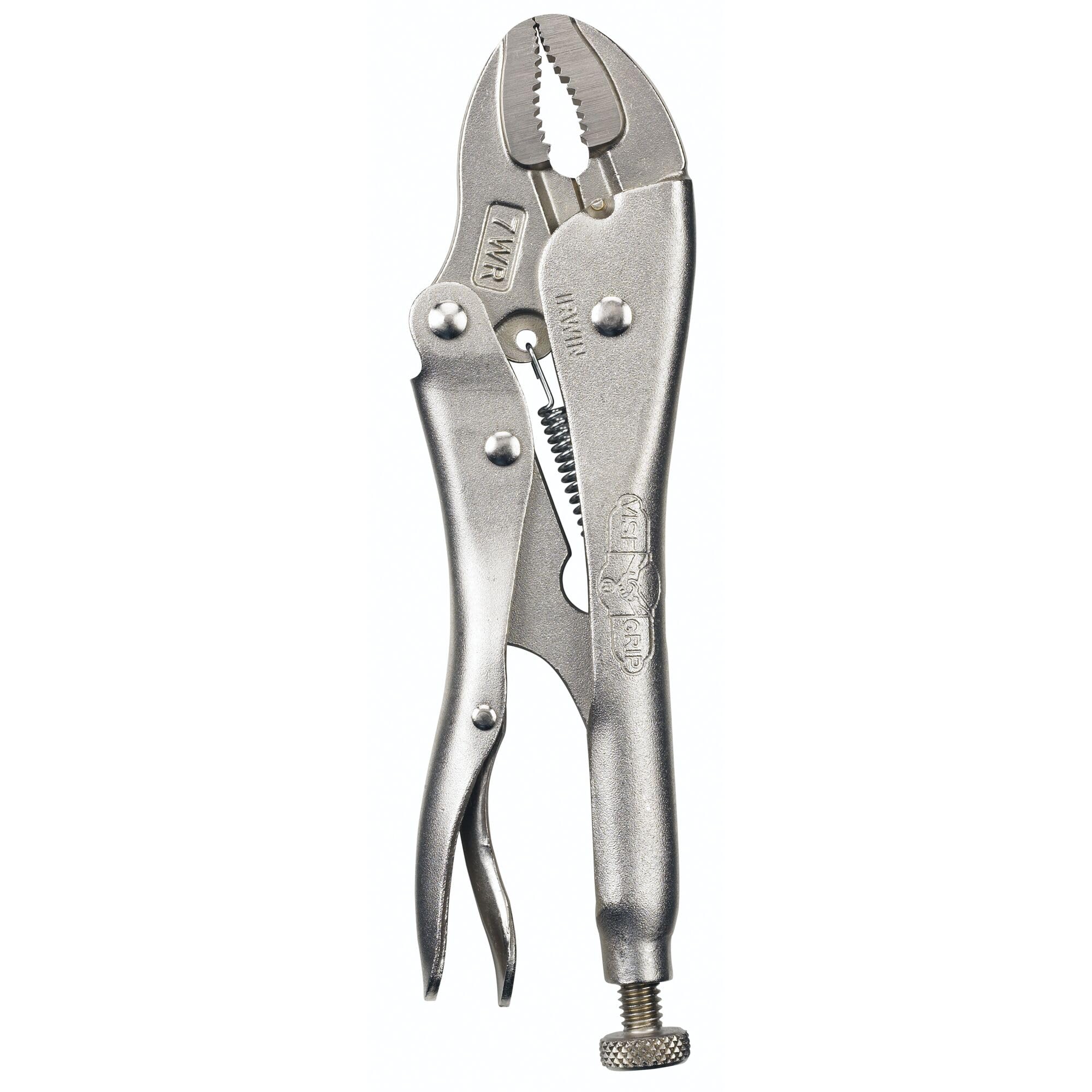 Vise Grip7-Inch Curved Jaw Locking Pliers with Cutter (VGP7WR)