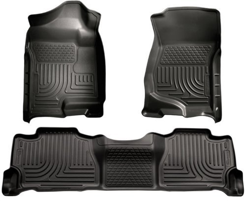 Husky 98261 Front/2nd Seat Floor Liners For 07-14 Suburban 1500/Yukon Xl1500