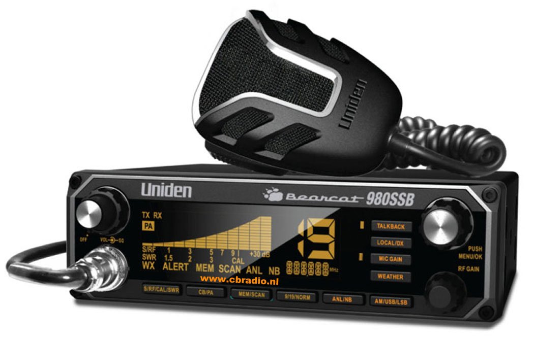 Uniden BEARCAT 980SSB CB Radio with SSB