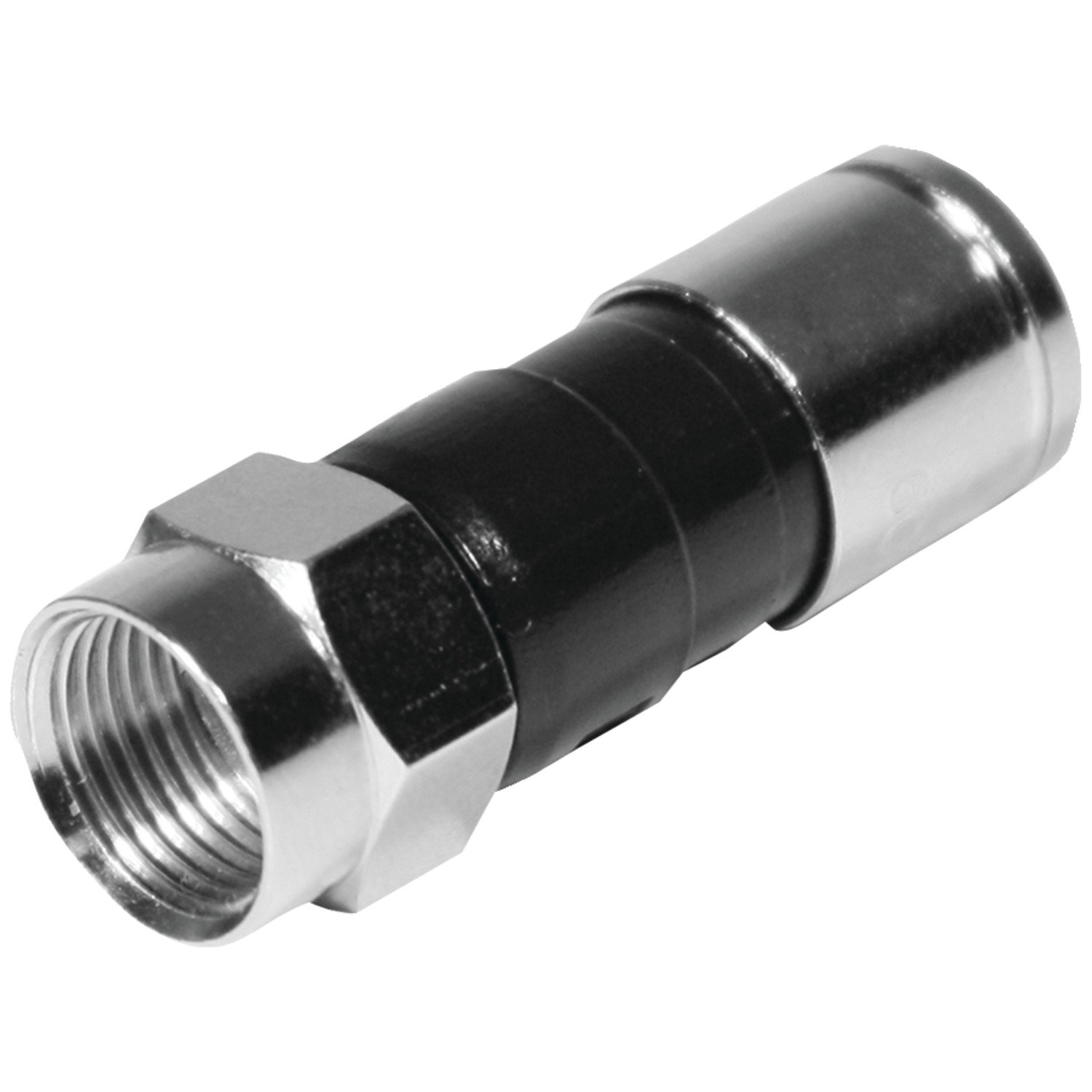 Steren PPC-EX6XL F-Compression RG6 Quad Connectors, 50 pk