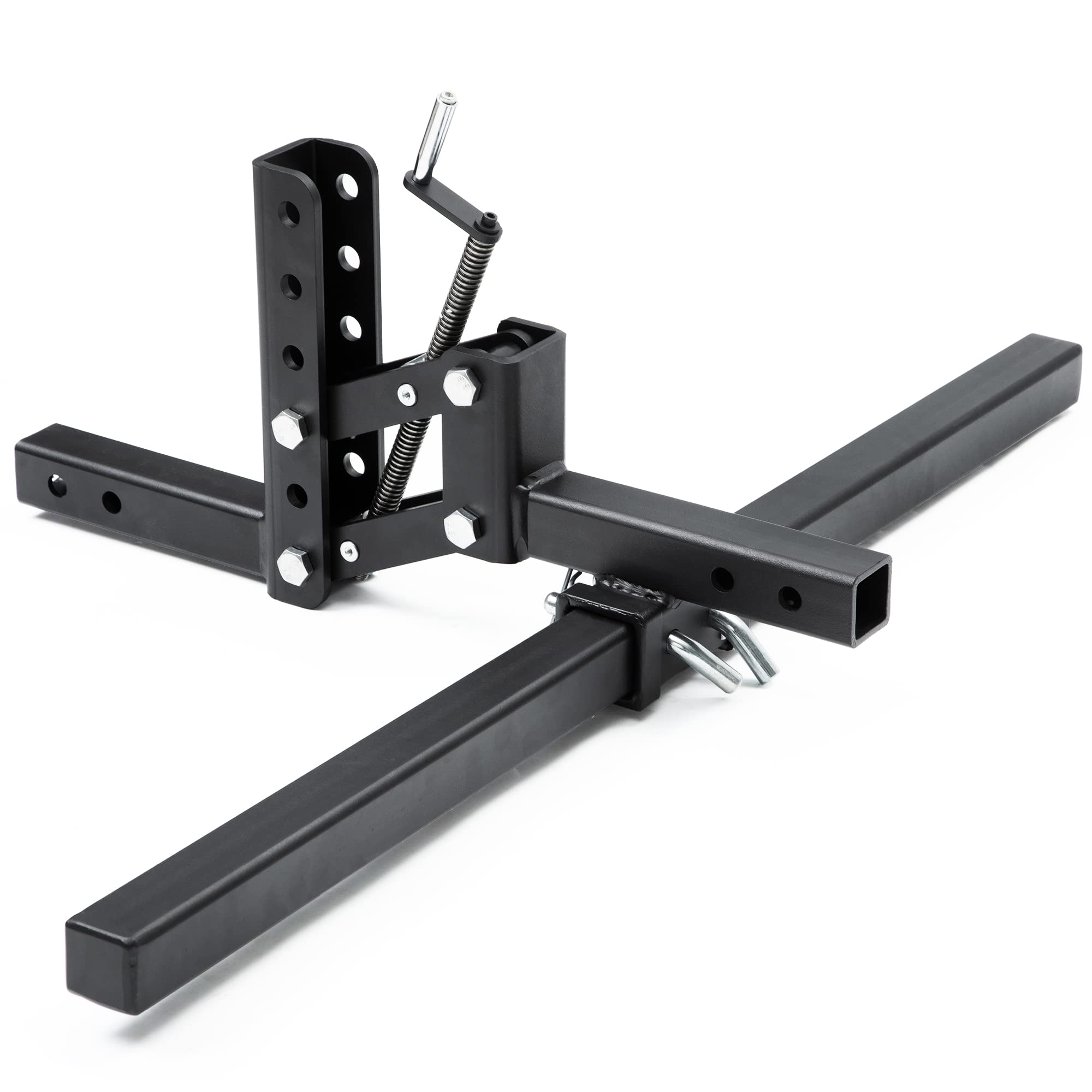 YITAMOTOR Manual Implement Lift 1-Point Lift System 50 Inches Width Fits for ATV/UTV 2 Inch Receiver