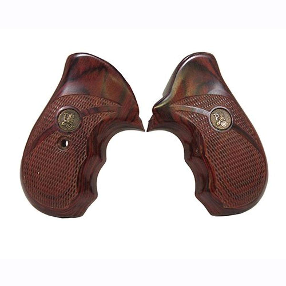 Pachmayr 63080 Taurus 85 Small Frame Renegade Series Rosewood Checkered Grip